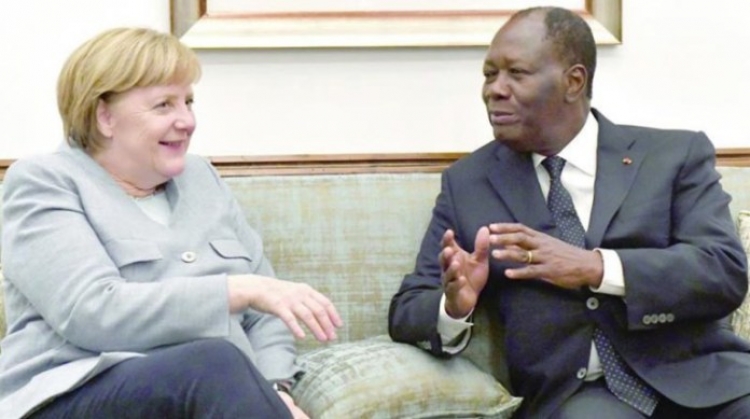 Merkelová: Nechme Afričany přijít do Evropy legálně