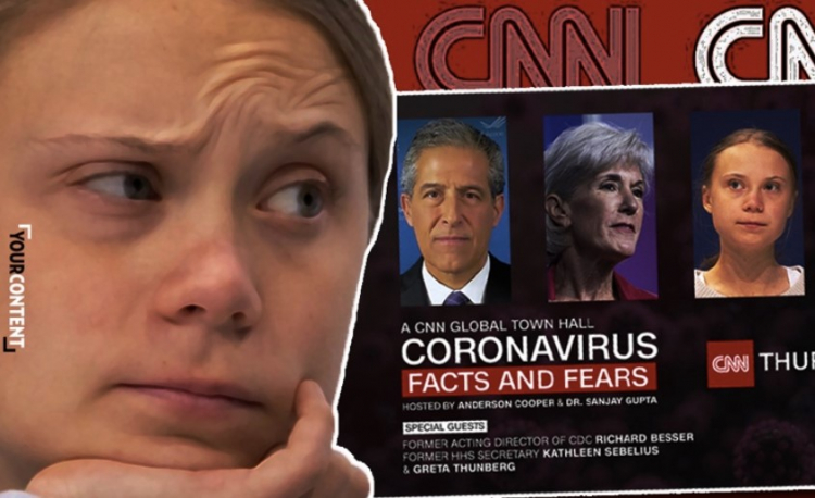 Špatný vtip? CNN pozvala do expertní diskuse o Covid-19 Gretu Thunbergovou