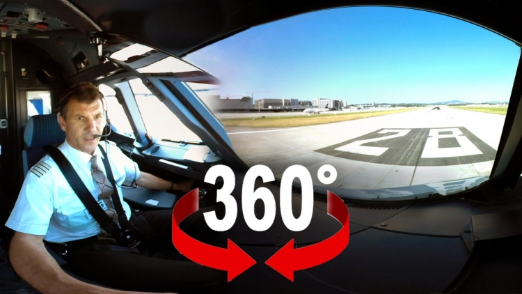Dech beroucí let nad Švýcarskem ve 360° videu, které vy sami ovládáte