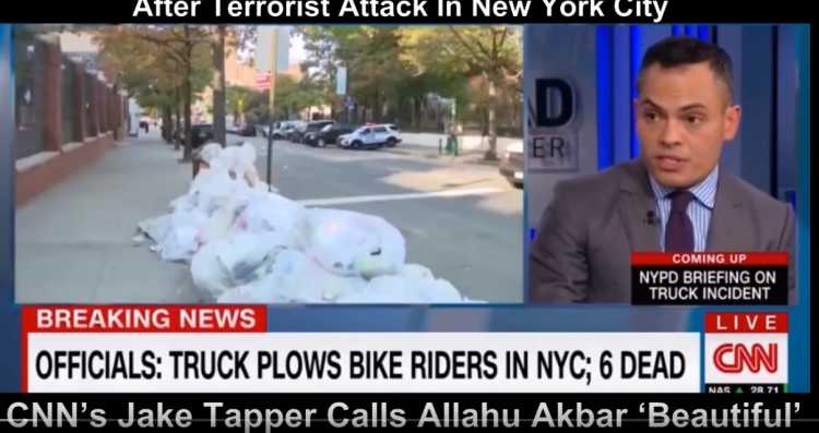 Novináři po teroristickém útoku na Manhattanu zase perlí! Allahu Akbar se občas říká při nejkrásnějších příležitostech...