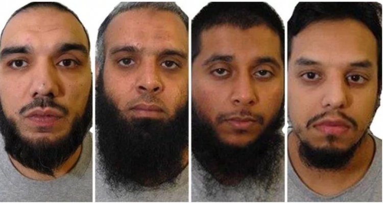 Čtveřice teroristů v Anglii získala desítky milionů z peněz daňových poplatníků na právní náklady