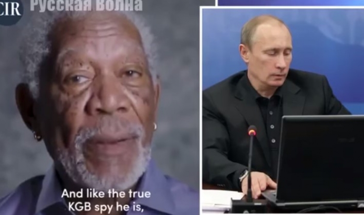 Ruská odpověď Morganovi Freemanovi, to zřejmě nečekal