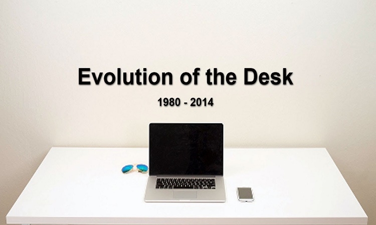 Minulost a současnost: Evoluce pracovního stolu od roku 1982 zachycena v 55 sekundách