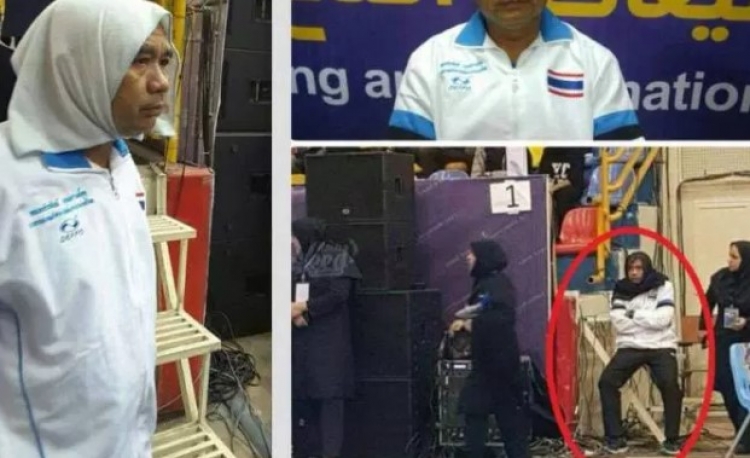 Trenér thajské reprezentace si v Iránu musel navléci šátek, aby mohl mluvit s hráčkami